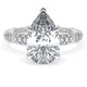 Pear Bloom Engagement Ring
