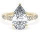 Pear Bloom Engagement Ring