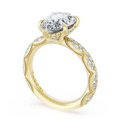 Pear Bloom Engagement Ring