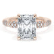 Radiant Bloom Engagement Ring