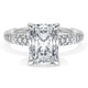 Radiant Bloom Engagement Ring