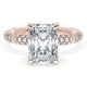 Radiant Bloom Engagement Ring