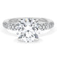 Round Bloom Engagement Ring