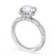 Round Bloom Engagement Ring