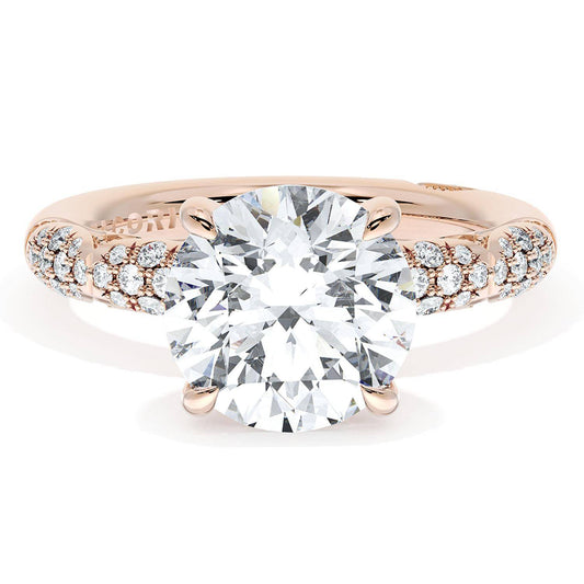 Round Bloom Engagement Ring