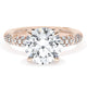 Round Bloom Engagement Ring