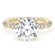 Round Bloom Engagement Ring