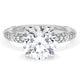 Round Bloom Engagement Ring