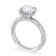 Round Bloom Engagement Ring