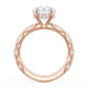 Round Bloom Engagement Ring