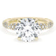 Round Bloom Engagement Ring