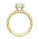 Round Bloom Engagement Ring