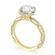 Round Bloom Engagement Ring