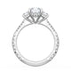 Emerald 3-Stone Engagement Ring