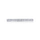 Tacori Platinum Sculpted Crescent Diamond Wedding Band (0.25 CTW)