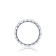 Tacori 18k White Gold Sculpted Crescent Diamond Wedding Band (0.35 CTW)
