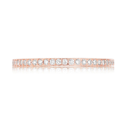 Pavé Diamond Wedding Band - 1.5mm