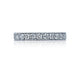 Tacori 18k White Gold Sculpted Crescent Diamond Wedding Band (1.35 CTW)