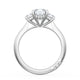 Emerald 3-Stone Engagement Ring