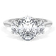 Oval 3-Stone Engagement Ring