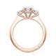 Oval 3-Stone Engagement Ring