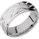 14K White Gold with Satin , Polish Finish