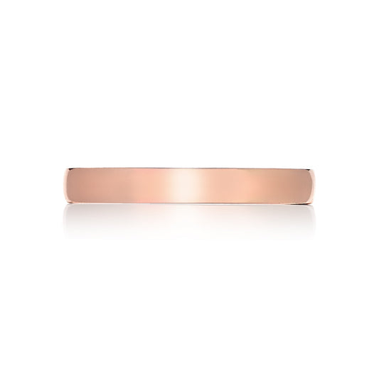 Tacori 18k Rose Gold Sculpted Crescent Wedding Band