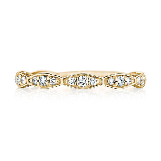 Marquise Design Wedding Band with Diamond