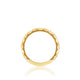 Tacori 18k Yellow Gold Sculpted Crescent Diamond Wedding Band (0.27 CTW)