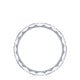 Marquise Design Wedding Band - 2.5mm