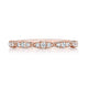 Marquise Design Wedding Band with Diamond