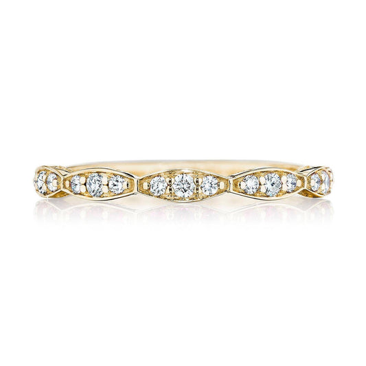 Marquise Design Wedding Band with Diamond