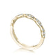 Marquise Design Wedding Band with Diamond