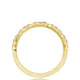 Marquise Design Wedding Band with Ruby