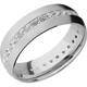 14K White Gold with Satin Finish