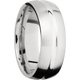 14K White Gold with Polish , Satin Finish