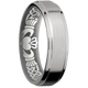 Titanium with Satin , Polish Finish