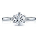 Round 3-Stone Engagement Ring