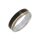 6.5MM Tungsten Carbide Ring with Brushed Finish