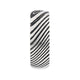 STARK Black Domed Brushed Damascus Steel Men's Wedding Band with Vivid Etched Design- 6mm & 8mm