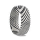 STARK Black Domed Brushed Damascus Steel Men's Wedding Band with Vivid Etched Design- 6mm & 8mm - Thorsten Rings