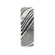 HANZO Black Flat Brushed Damascus Steel Men's Wedding Band with Vivid Etched Design- 6mm & 8mm