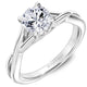 Scott Kay "Namaste" Solitaire Engagement Ring
