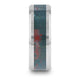 MICAH Bloodstone Inlay Tungsten Carbide Ring with Polished Beveled Edges - 8mm