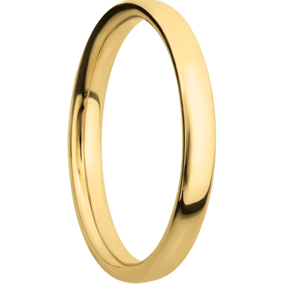 14K Yellow Gold with Polish Finish