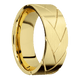 14K Yellow Gold with Satin Finish