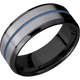 Zirconium with Polish , Polish Finish and Tantalum Inlay