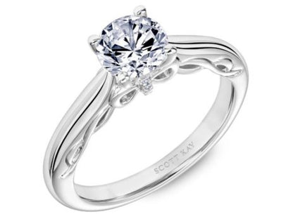 Scott Kay Solitaire Engagement Ring