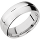 14K White Gold with Polish , Satin Finish