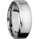 14K White Gold with Satin , Polish Finish